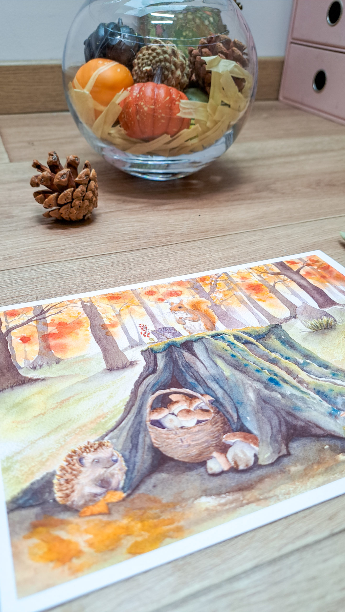 Print Fine Art "La Forêt en automne" zoom