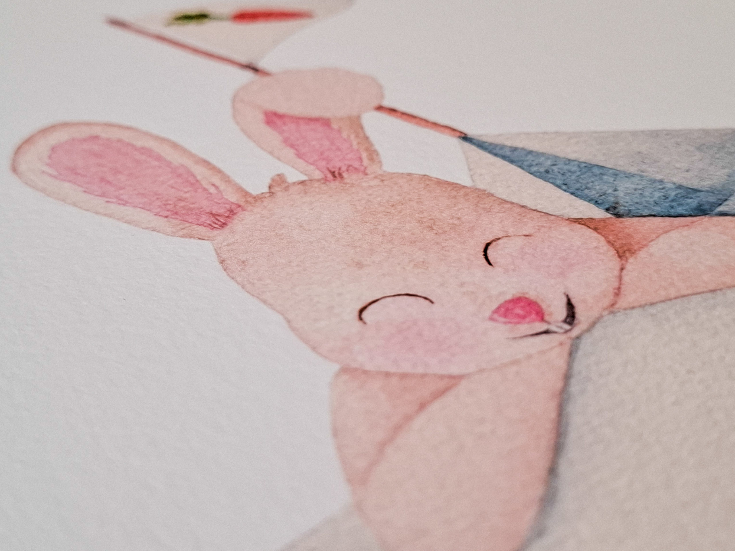 Illustration pour bébé non personnalisée, idéale comme cadeau de naissance adaptable