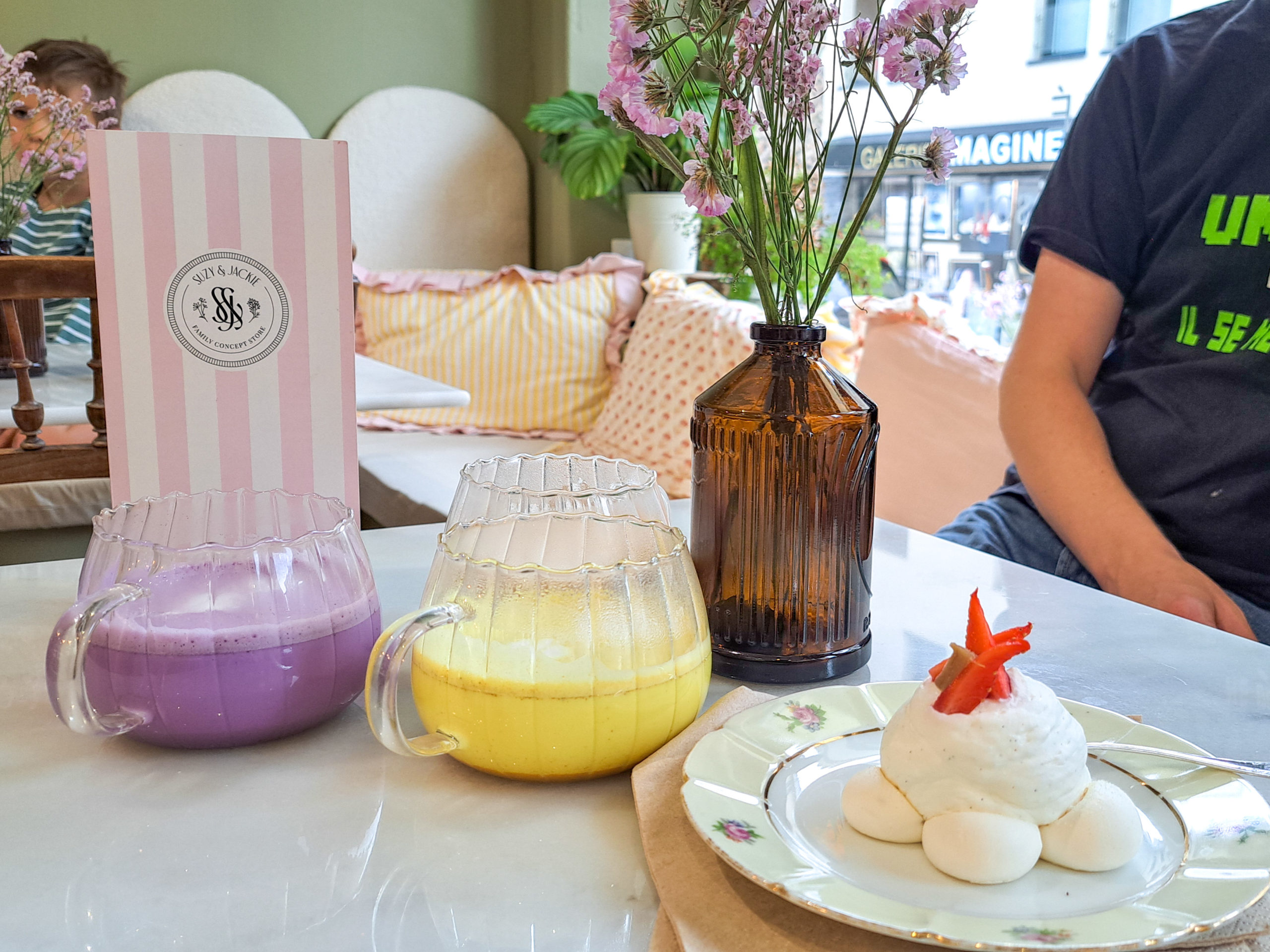 une délicieuse boisson offerte lors d'un atelier aquarelle à Perros-Guirec chez Suzy et Jackie